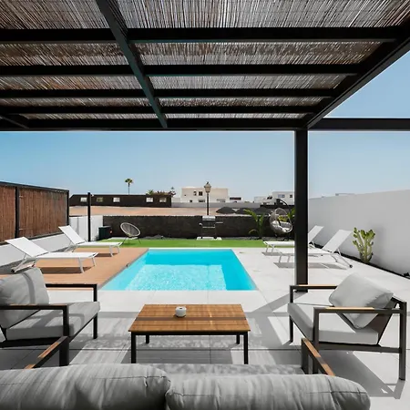 Casa Geca. Ideal With Pool And Ocean Views Alpesi faház Playa Blanca